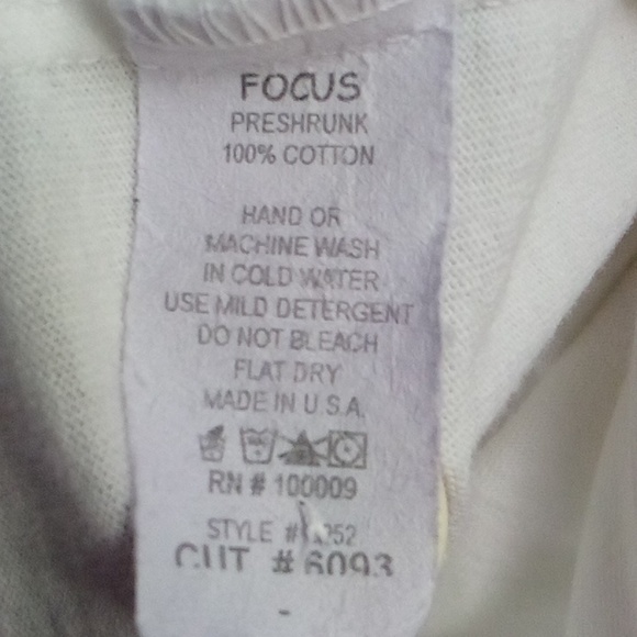 Vintage 90's Focus 2 Piece Dress Set White with Cat Theme Size L - Picture 12 of 15